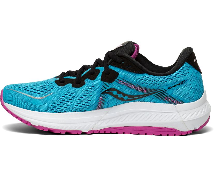 Saucony Omni 20 Women's Running Shoes Blue / Black | AU 179VRWD